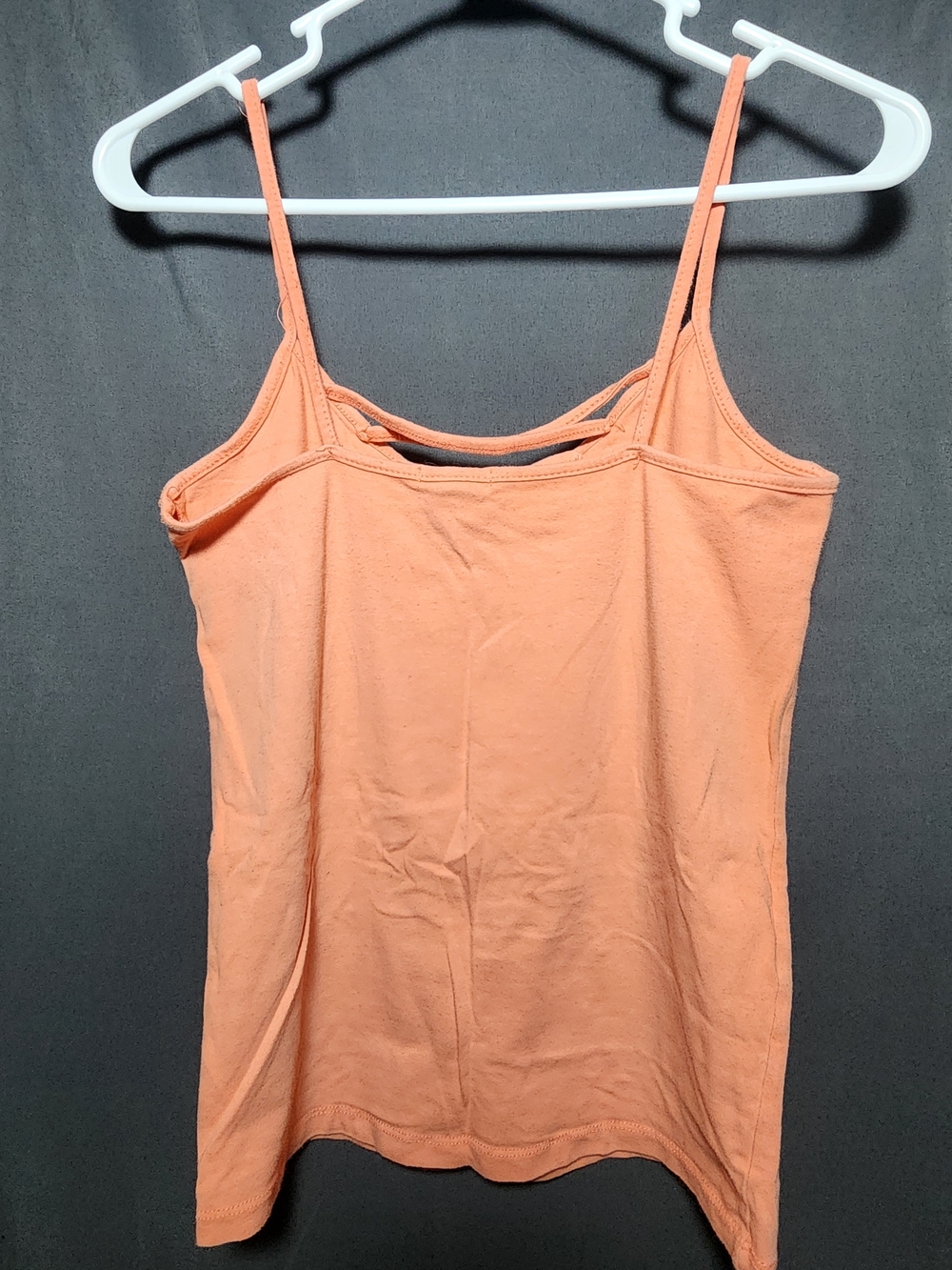 Rue21 Peach Crisscross V-Neck Tank Top Womens Size Medium - Picture 3 of 4